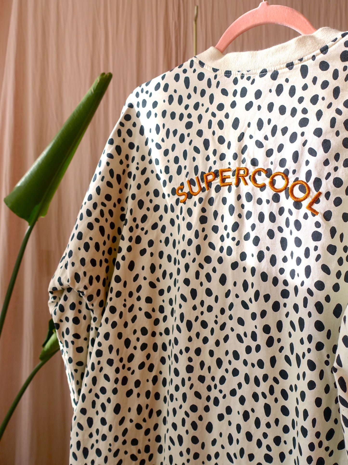 10DAYS embroidered ovesized jacket