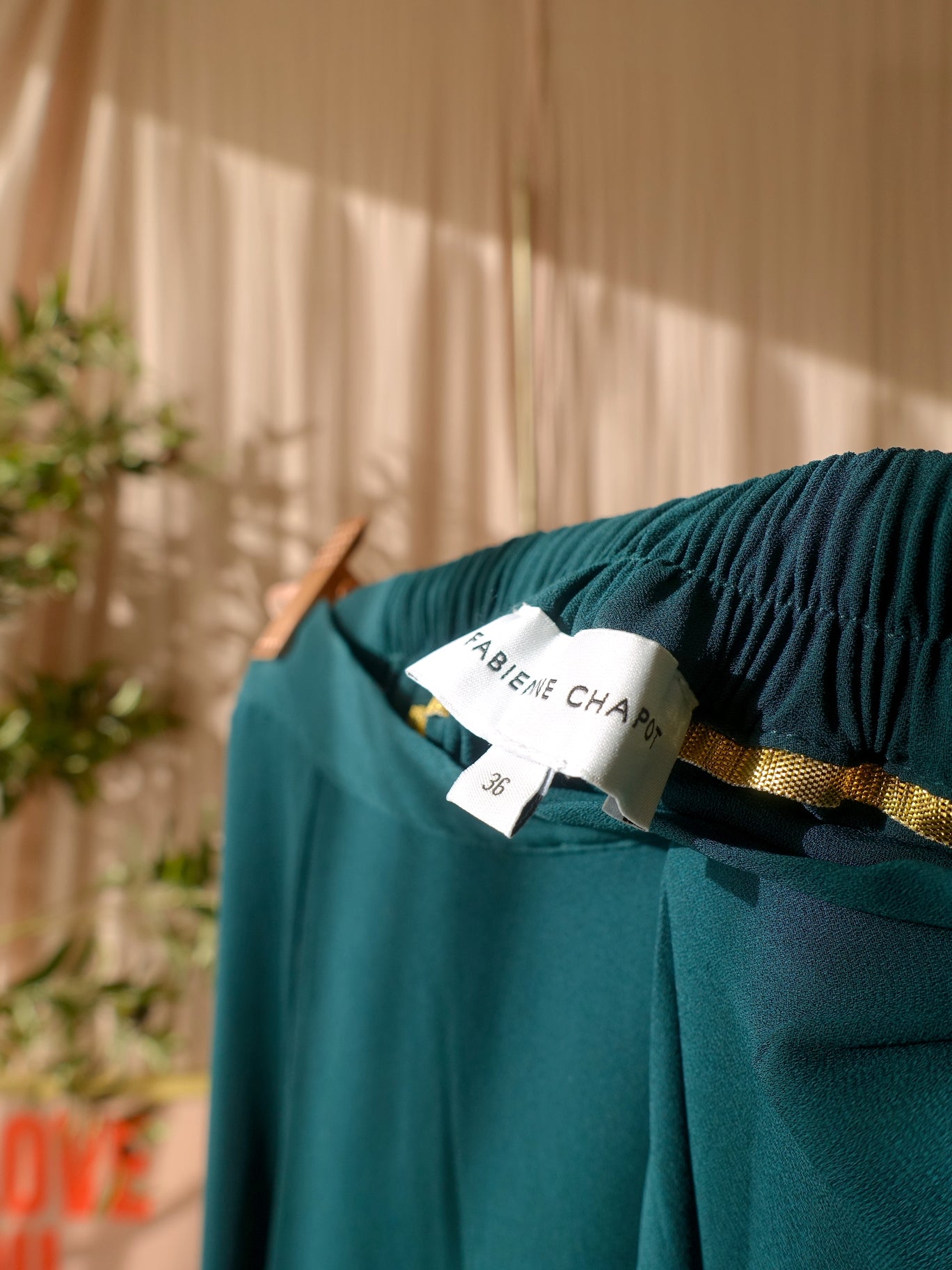 Fabienne Chapot Georgetta solid rok deep teal