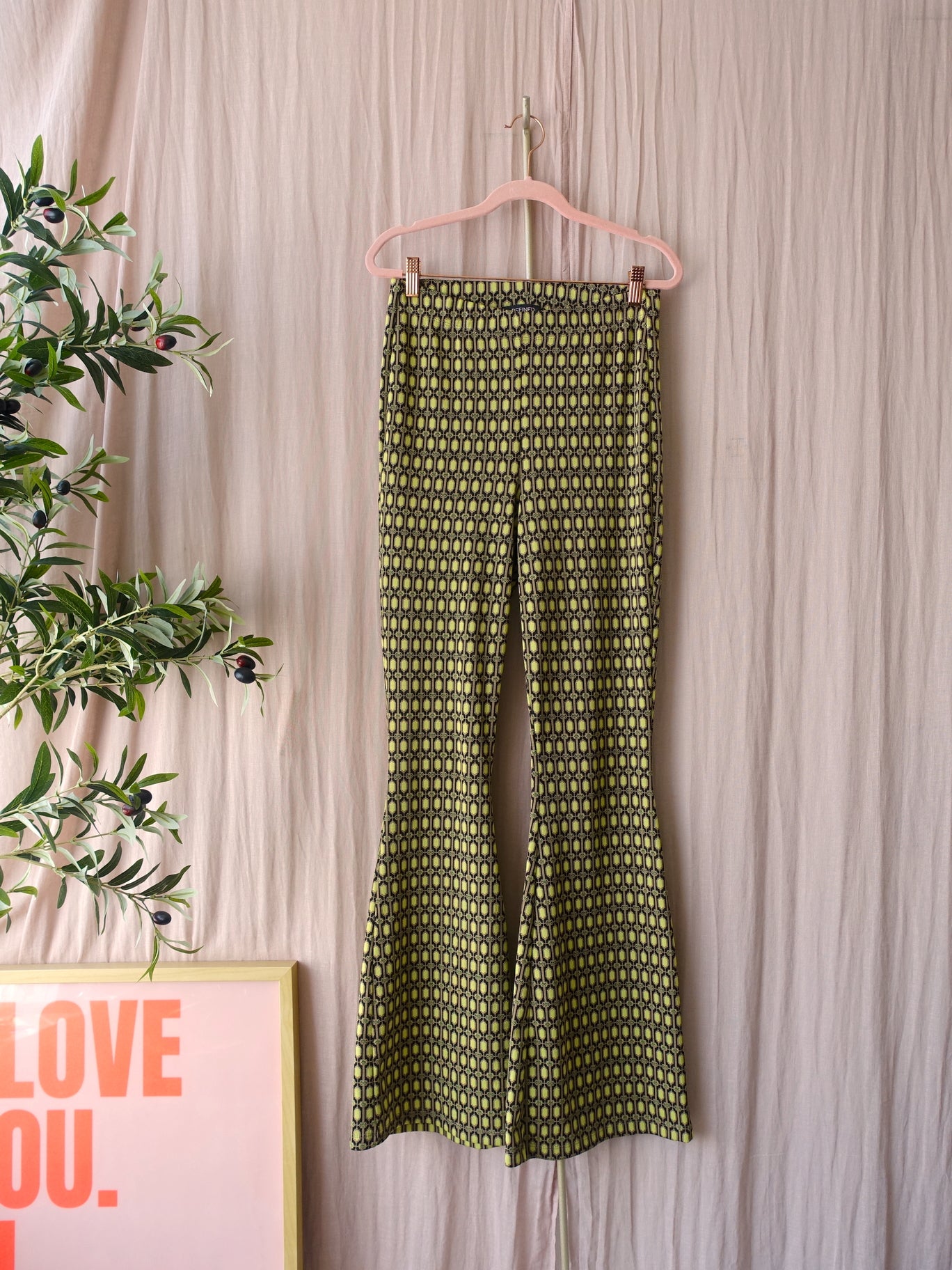 Refined Department Abba jacquard flared