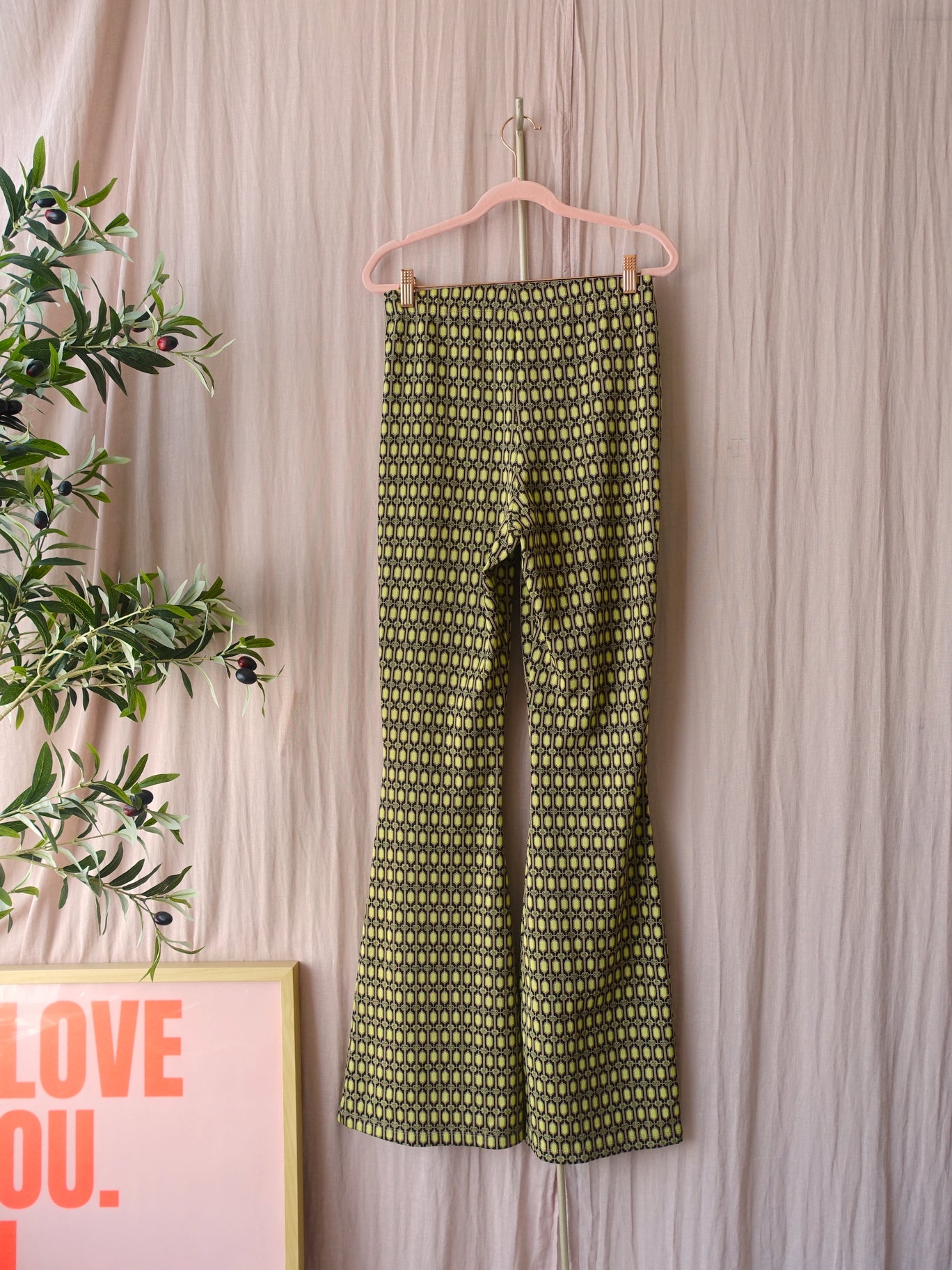 Refined Department Abba jacquard flared