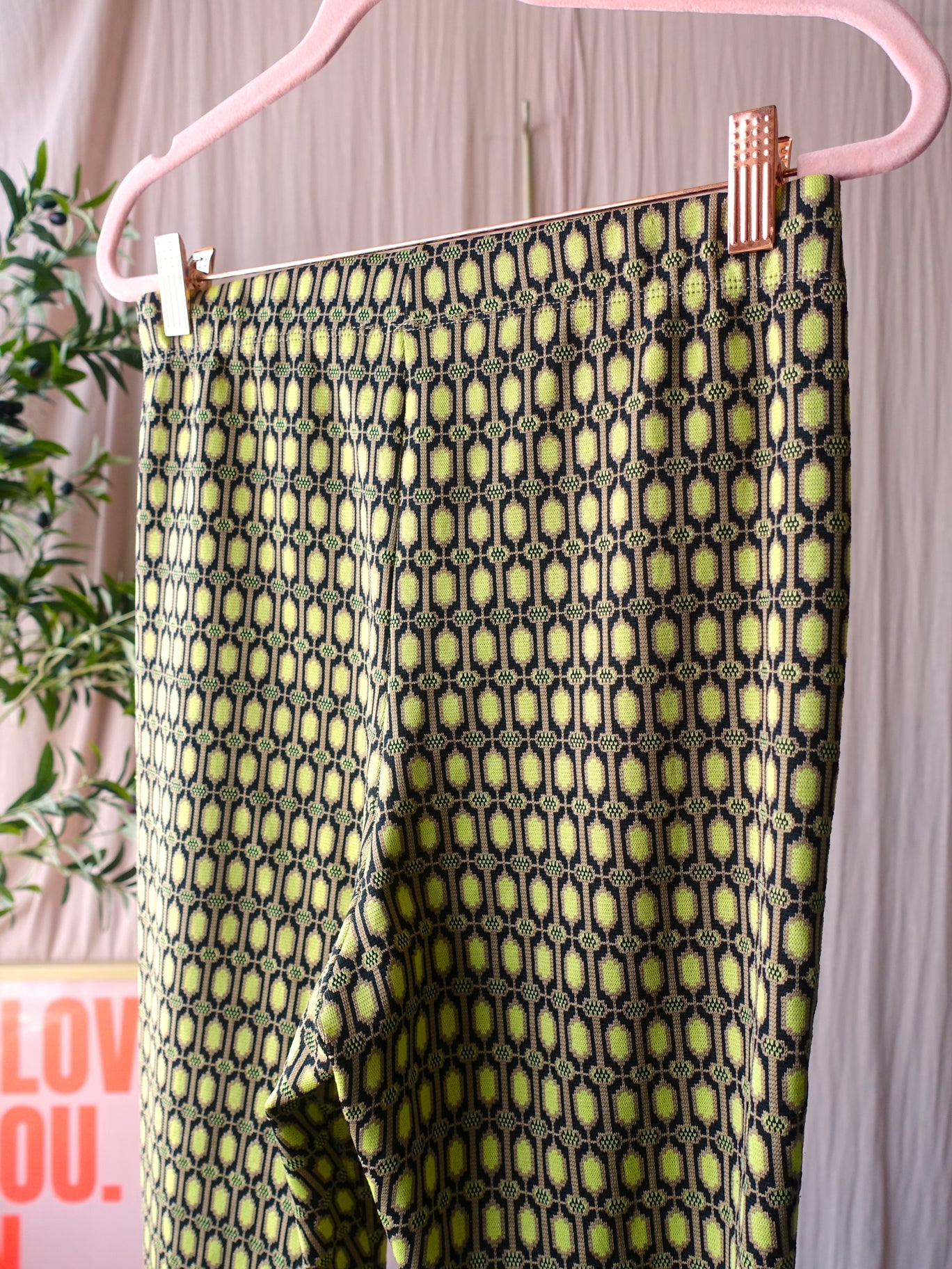 Refined Department Abba jacquard flared