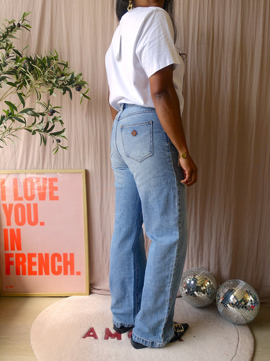 Abrand A '94 high & wide jeans vintage blue