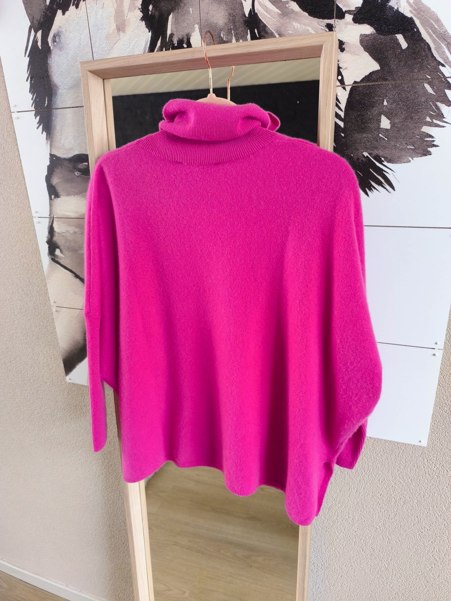 Absolut Cashmere Clara 100% kasjmier knit rosebud