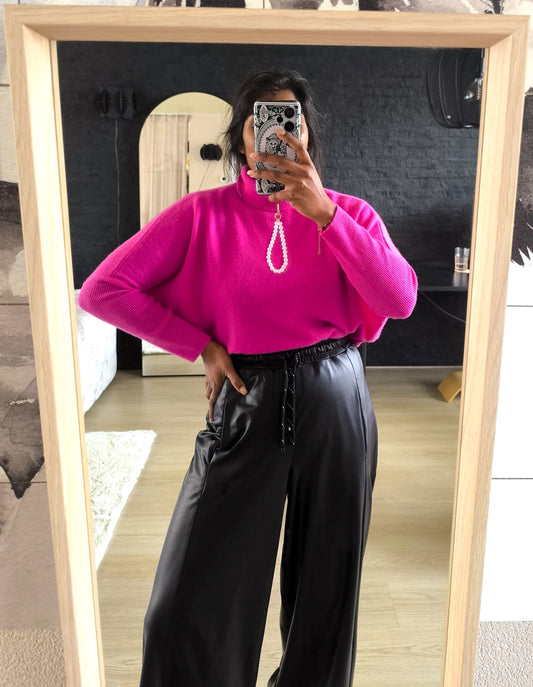 Absolut Cashmere Clara 100% kasjmier knit rosebud