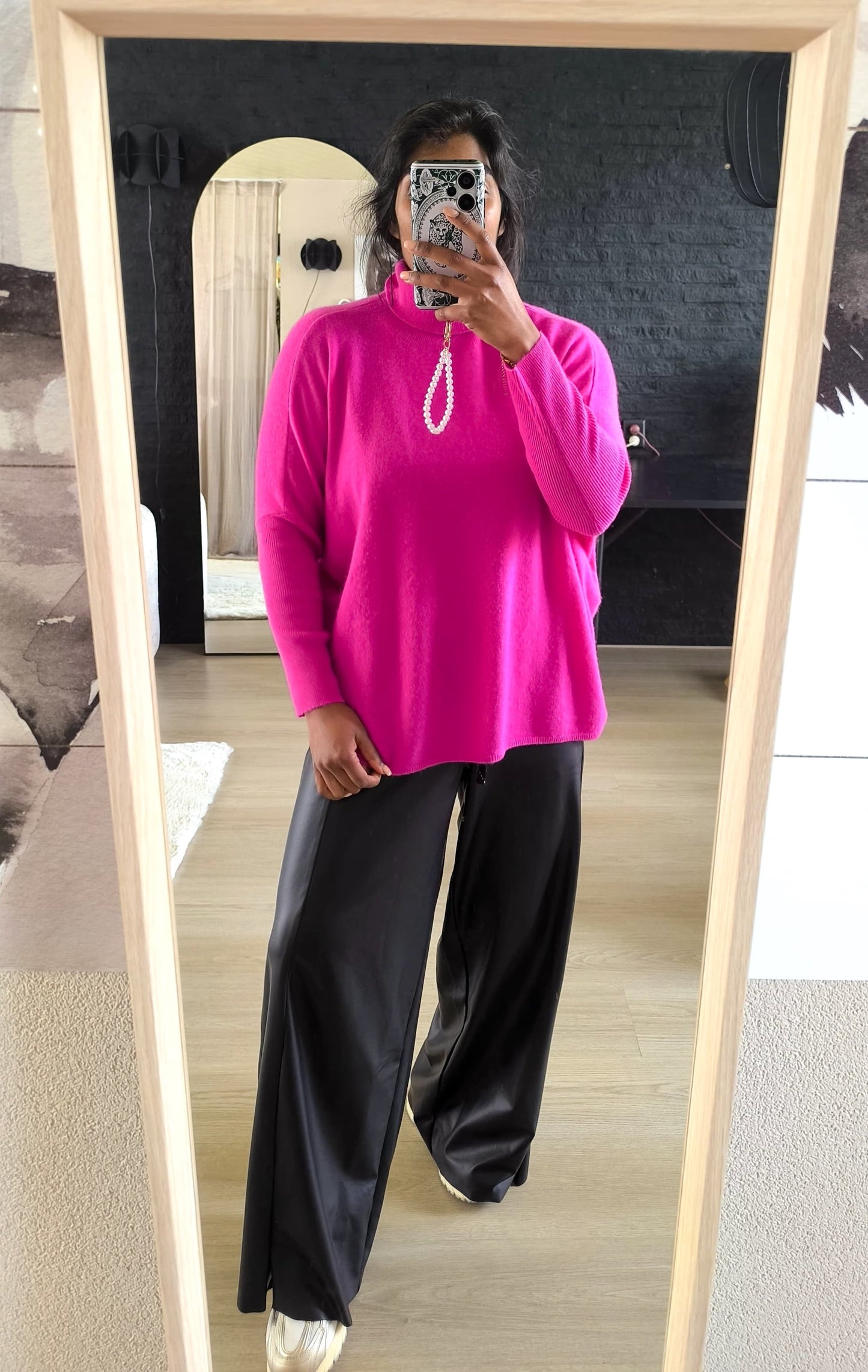 Absolut Cashmere Clara 100% kasjmier knit rosebud