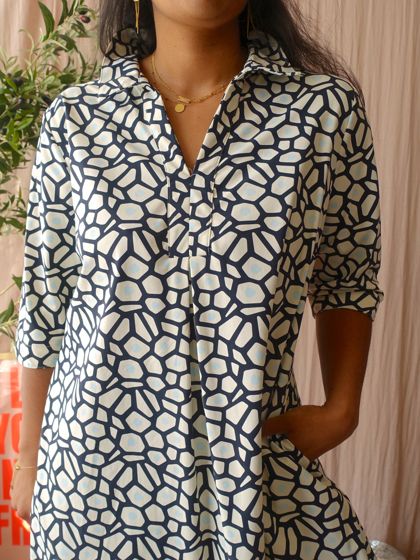 Aime Balance travel quality midi jurk
