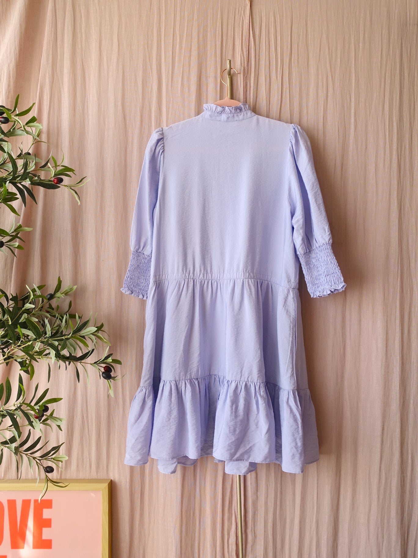 Aímée The Label Floris ruffle jurk lila
