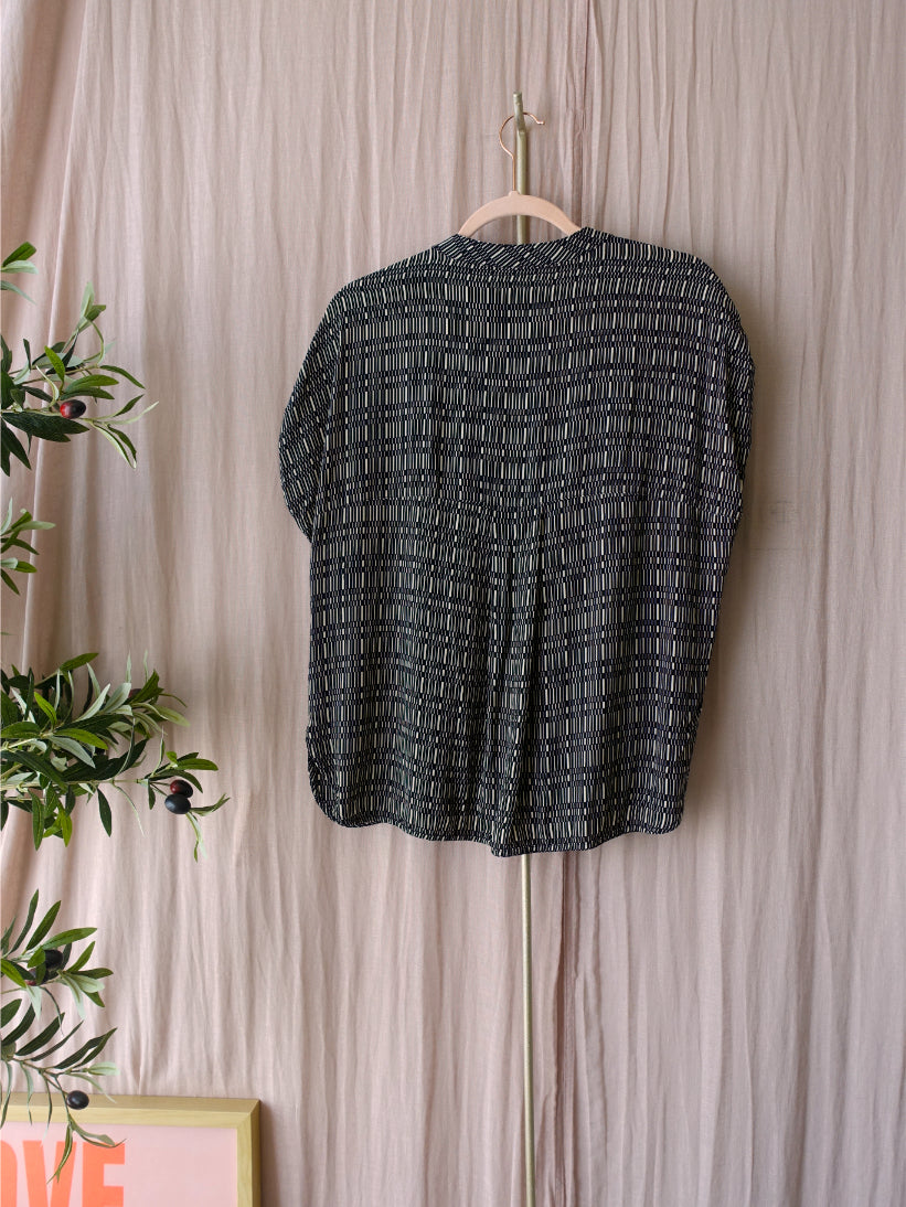 Someday zimali cupromix graphic print top