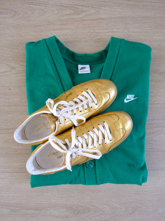 Ama Brand Deluxe blade sneakers solid gold