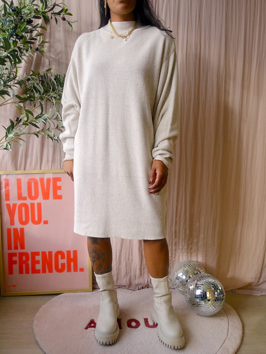 Bronx Groov-y leather boots winter white