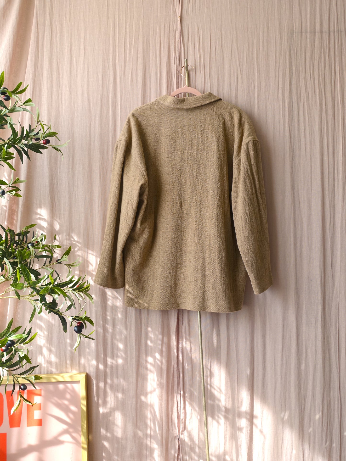 American Vintage viabay blazer caramel