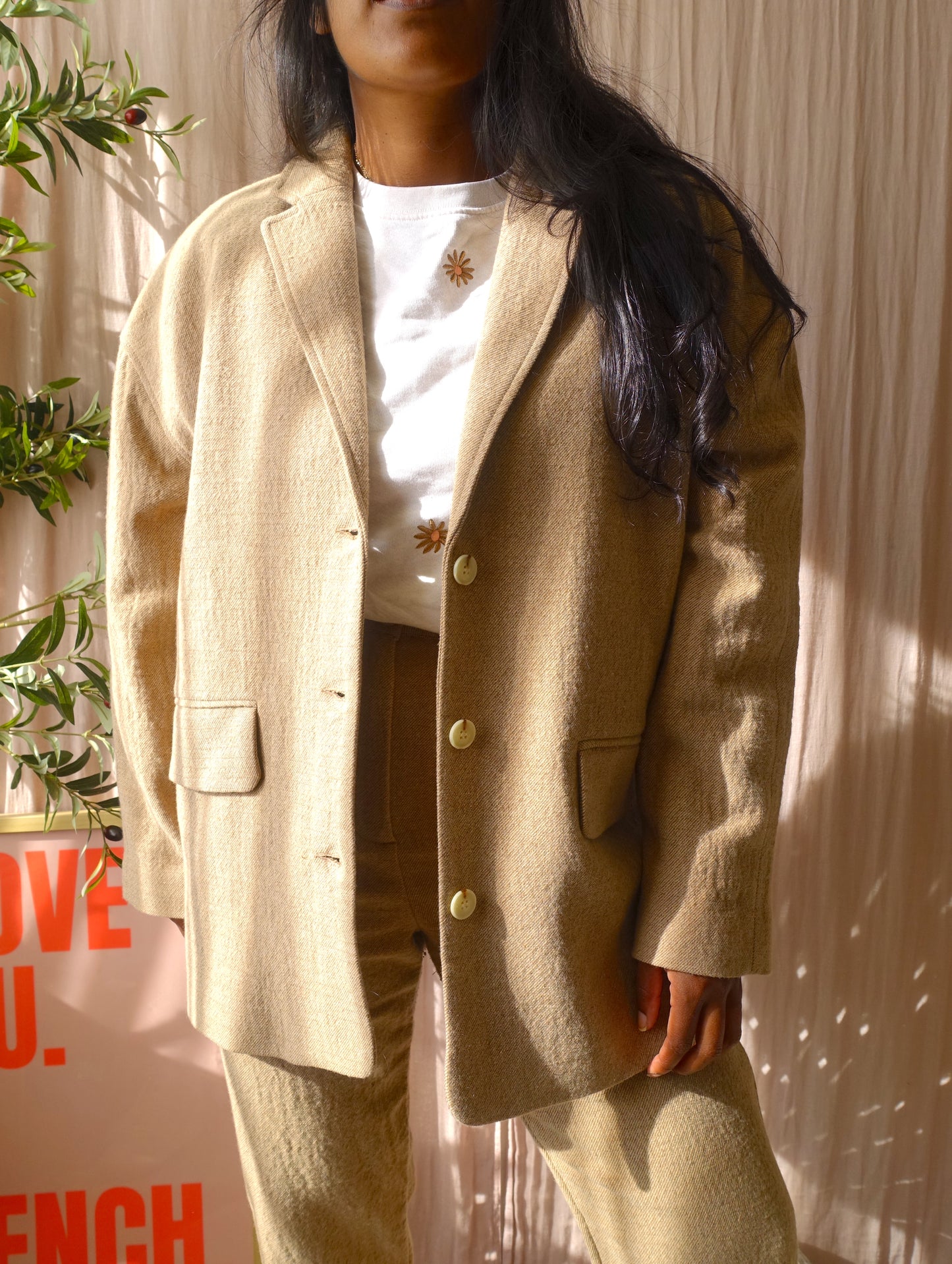 American Vintage viabay pantalon caramel