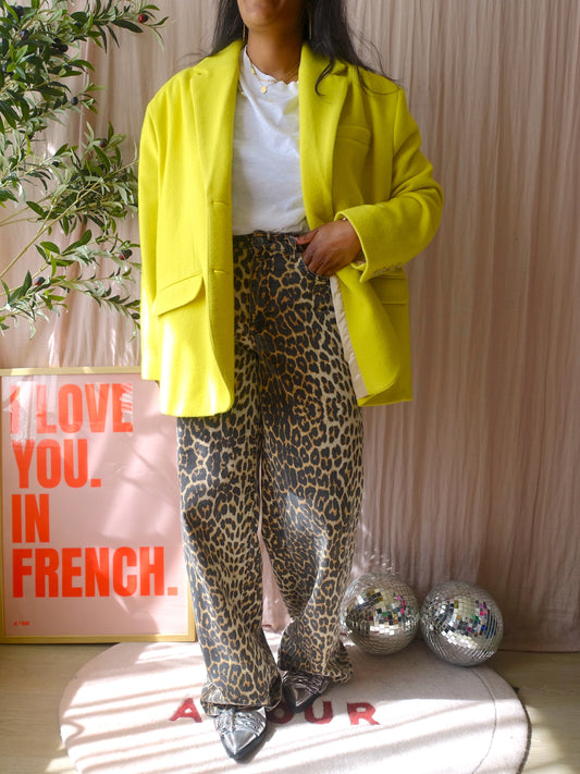 American Vintage soktown blazer bright yellow