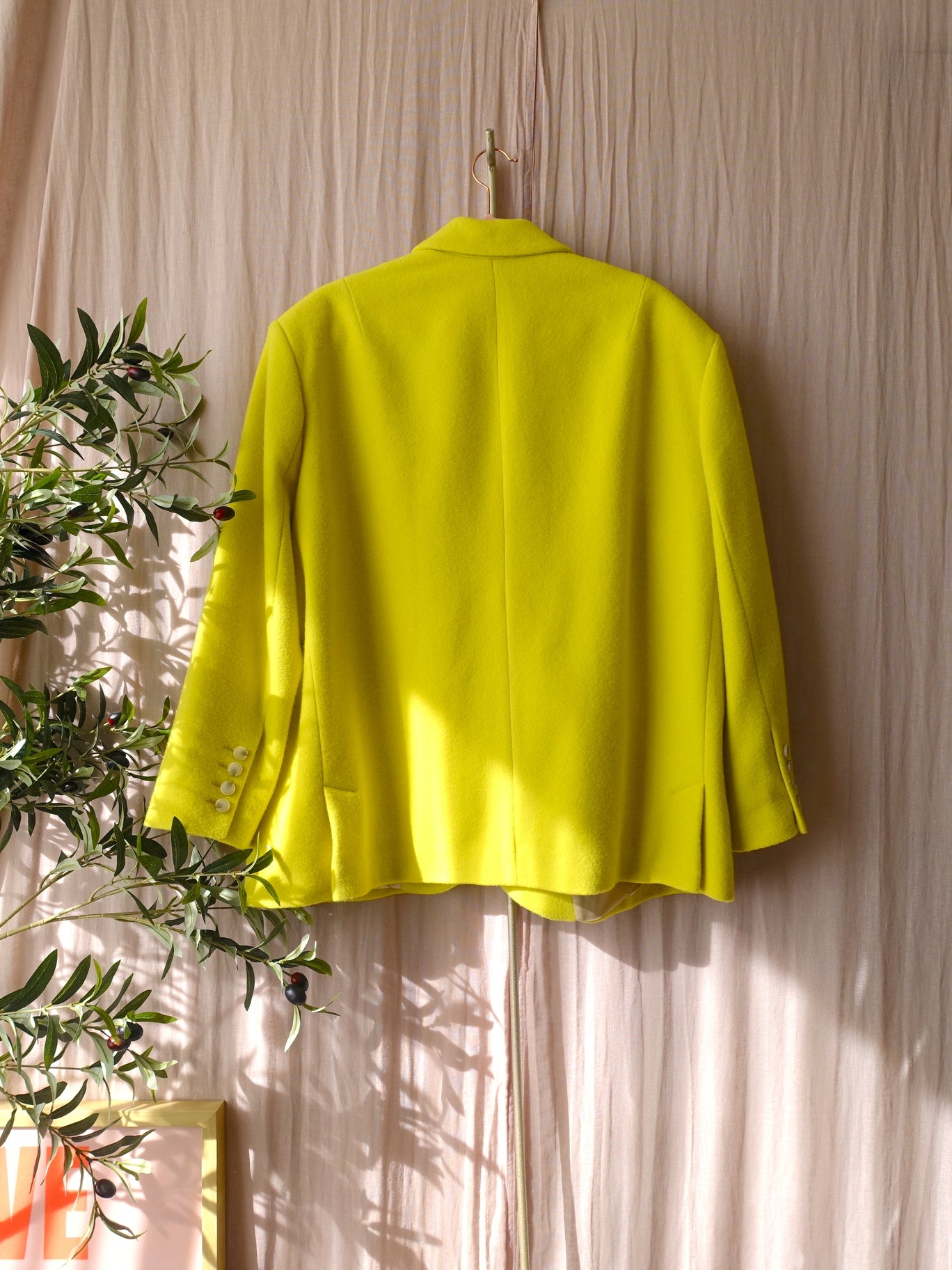American Vintage soktown blazer bright yellow