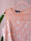 Ana Alcazar crochet jurk floral blush