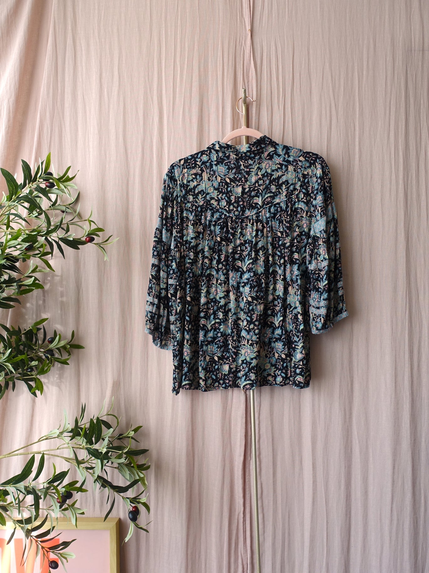 Ba&sh the bohemian paisley blouse