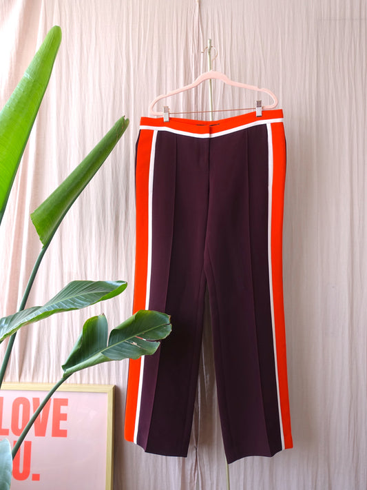 Barbara Bui wide leg trousers bordeaux