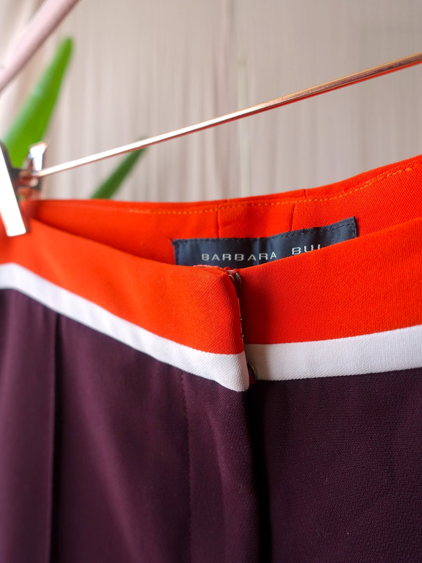 Barbara Bui wide leg trousers bordeaux