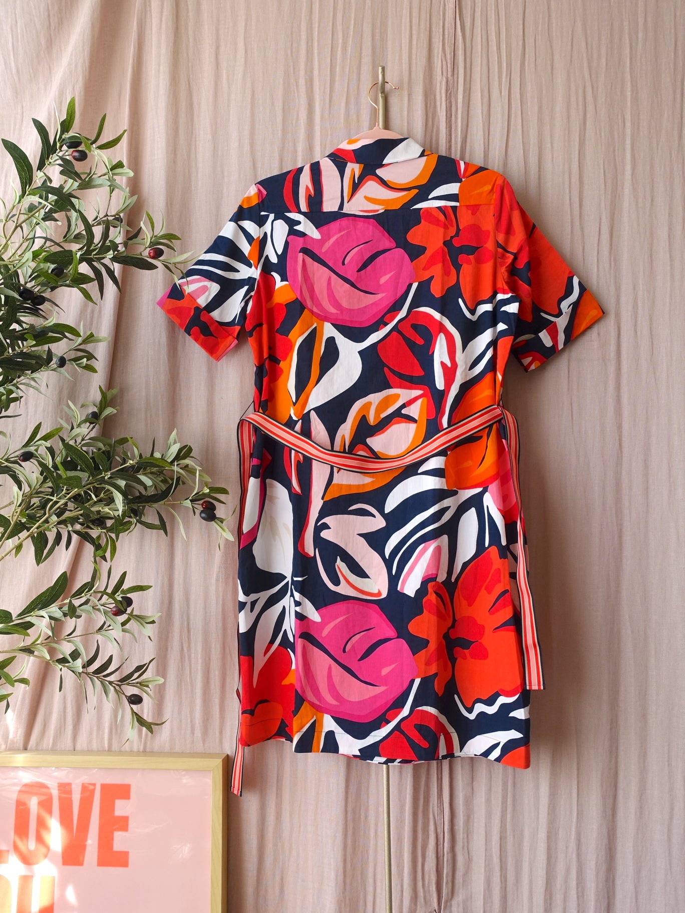 Betty Barclay cotton stretch blousejurk the florals