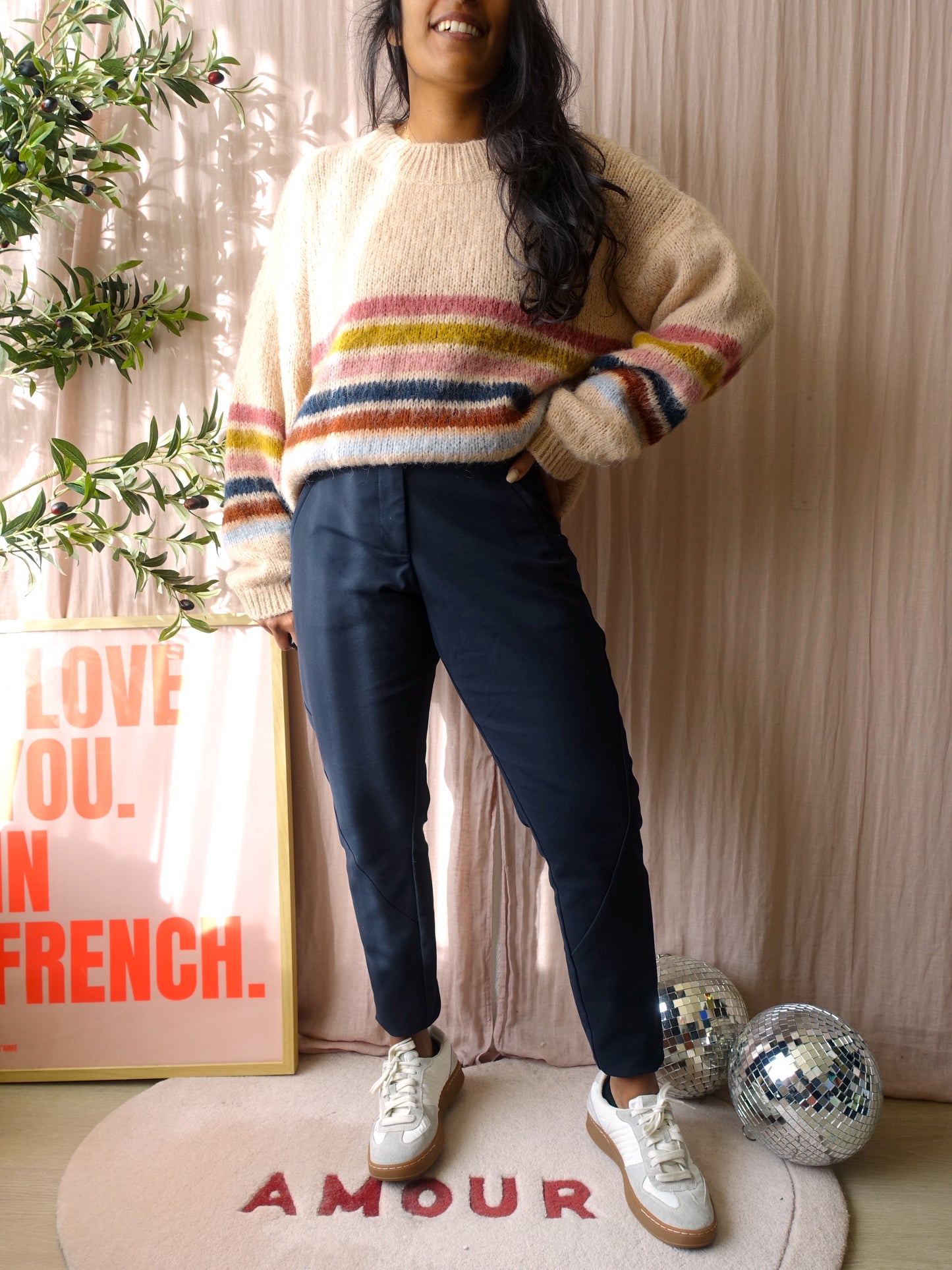 Five Units Angelie pantalon navy