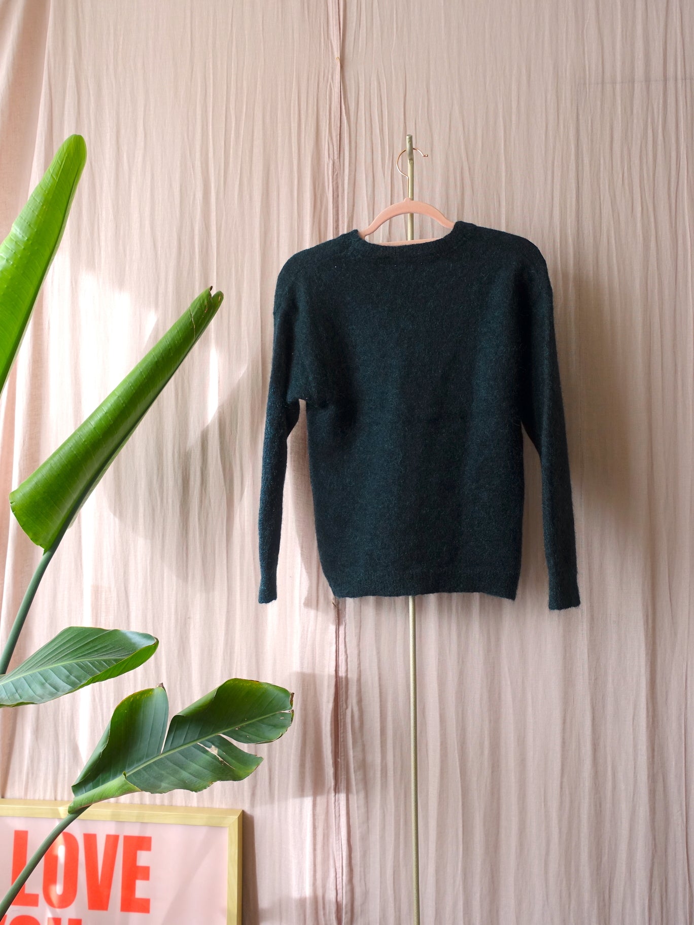 By-Bar mohairmix knit dark green