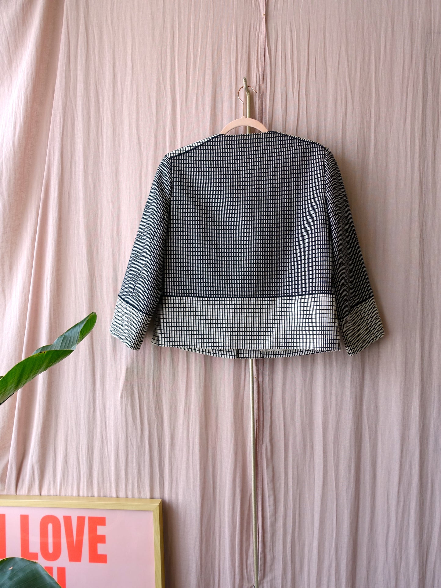By Malene Birger jacquard graphic blazer