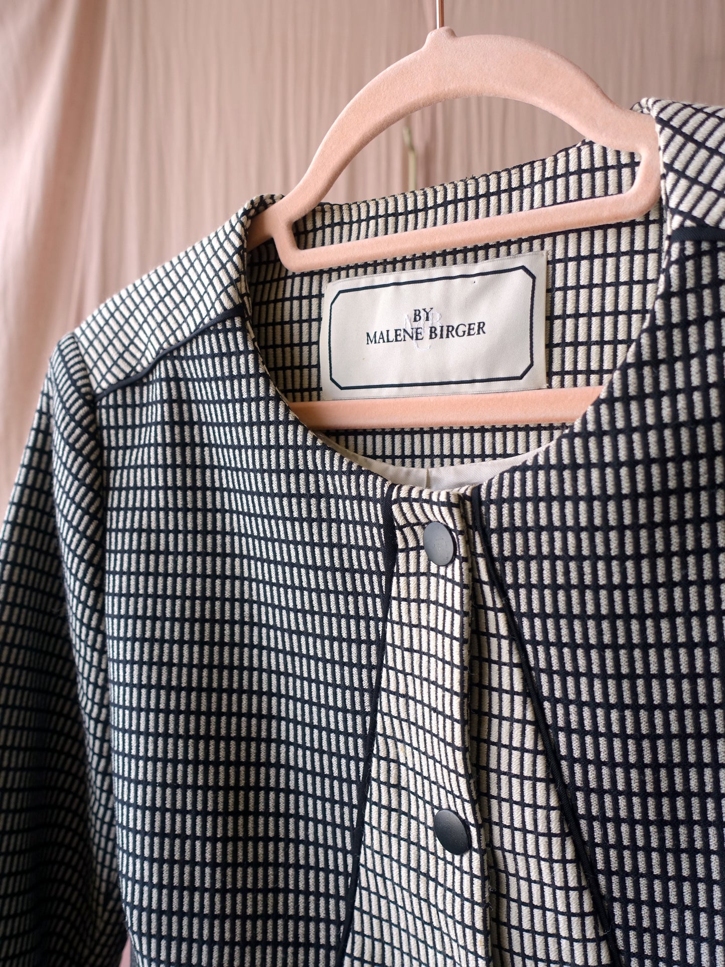 By Malene Birger jacquard graphic blazer