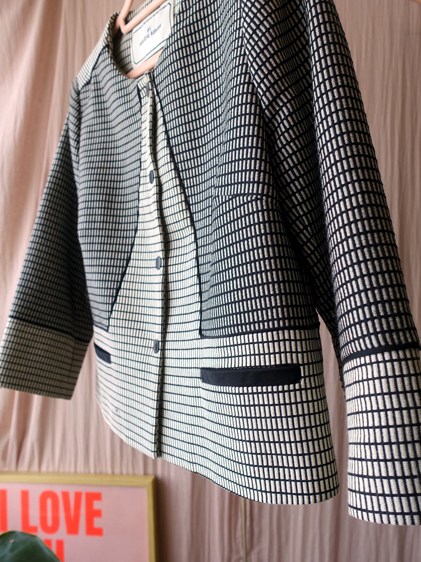 By Malene Birger jacquard graphic blazer