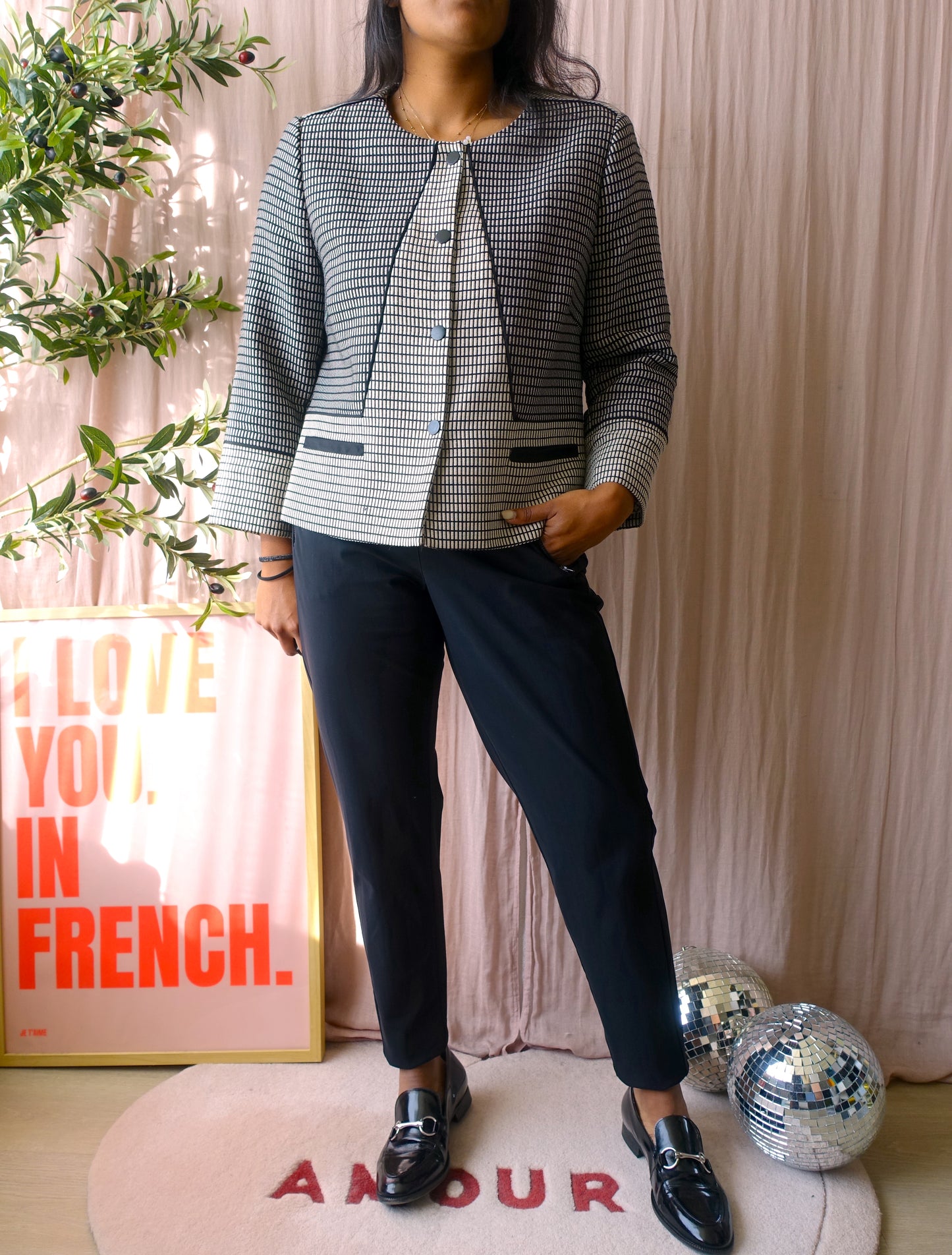 Studio Anneloes high waist pants Margot zwart