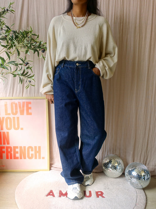 CHPTR-S nimble raw denim high waist jeans