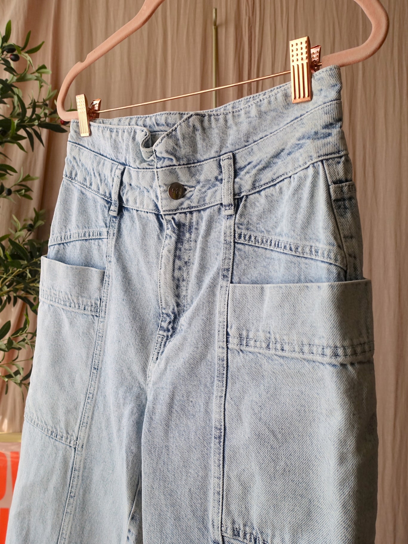 Co'Couture high waist slim jeans ocean vintage