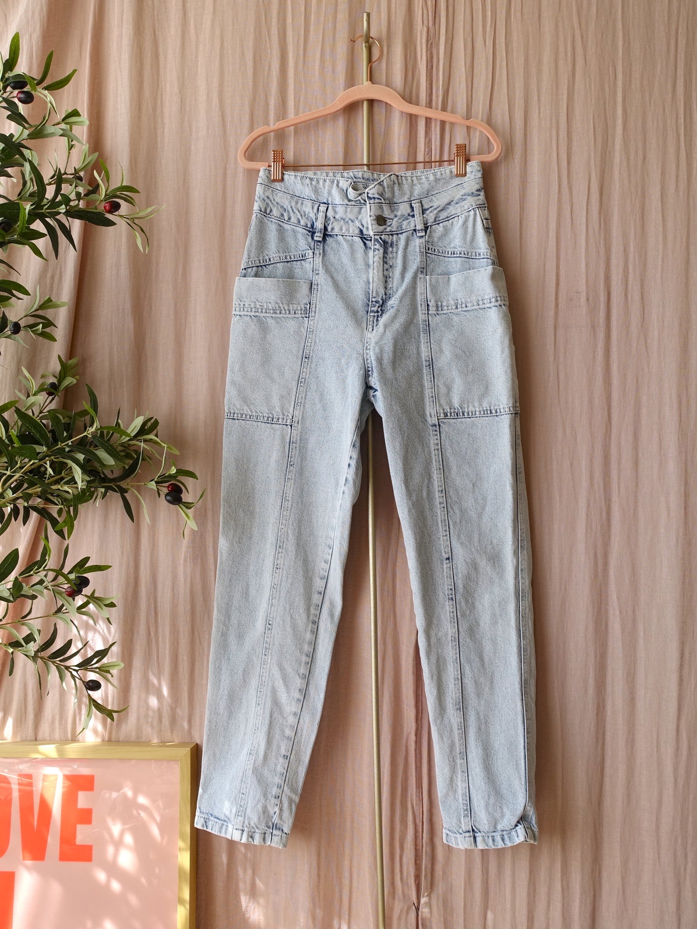 Co'Couture high waist slim jeans ocean vintage
