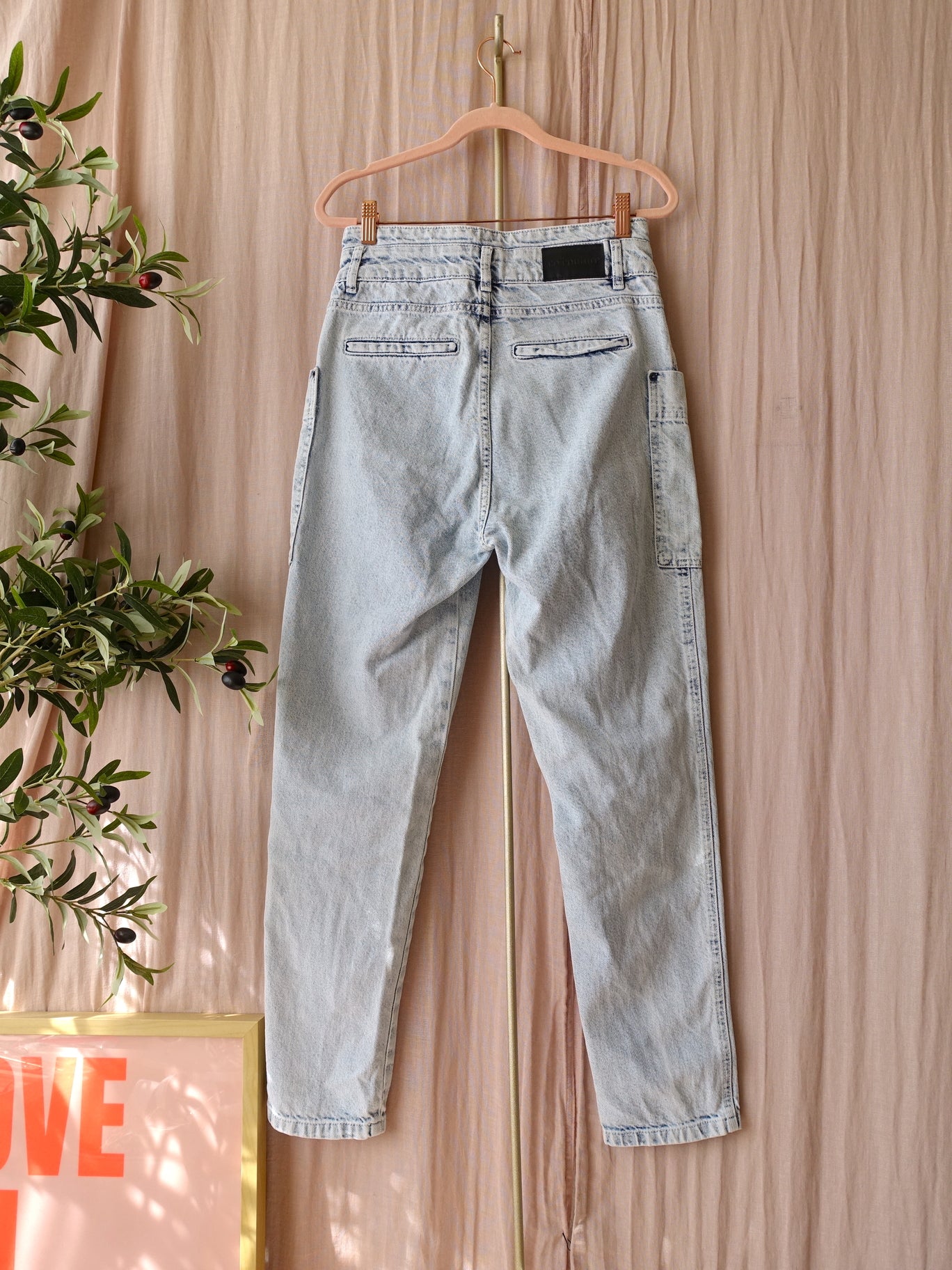 Co'Couture high waist slim jeans ocean vintage
