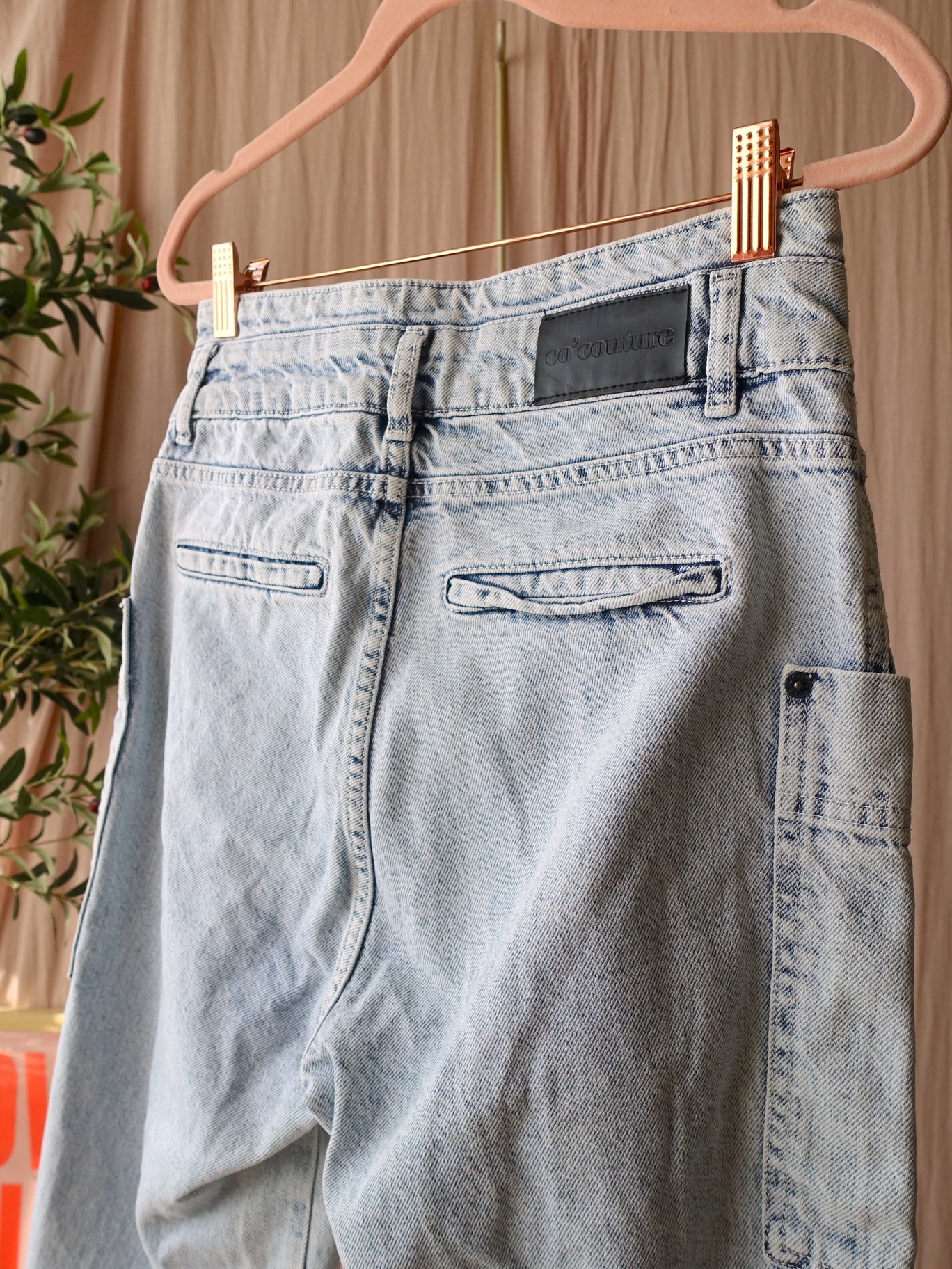 Co'Couture high waist slim jeans ocean vintage