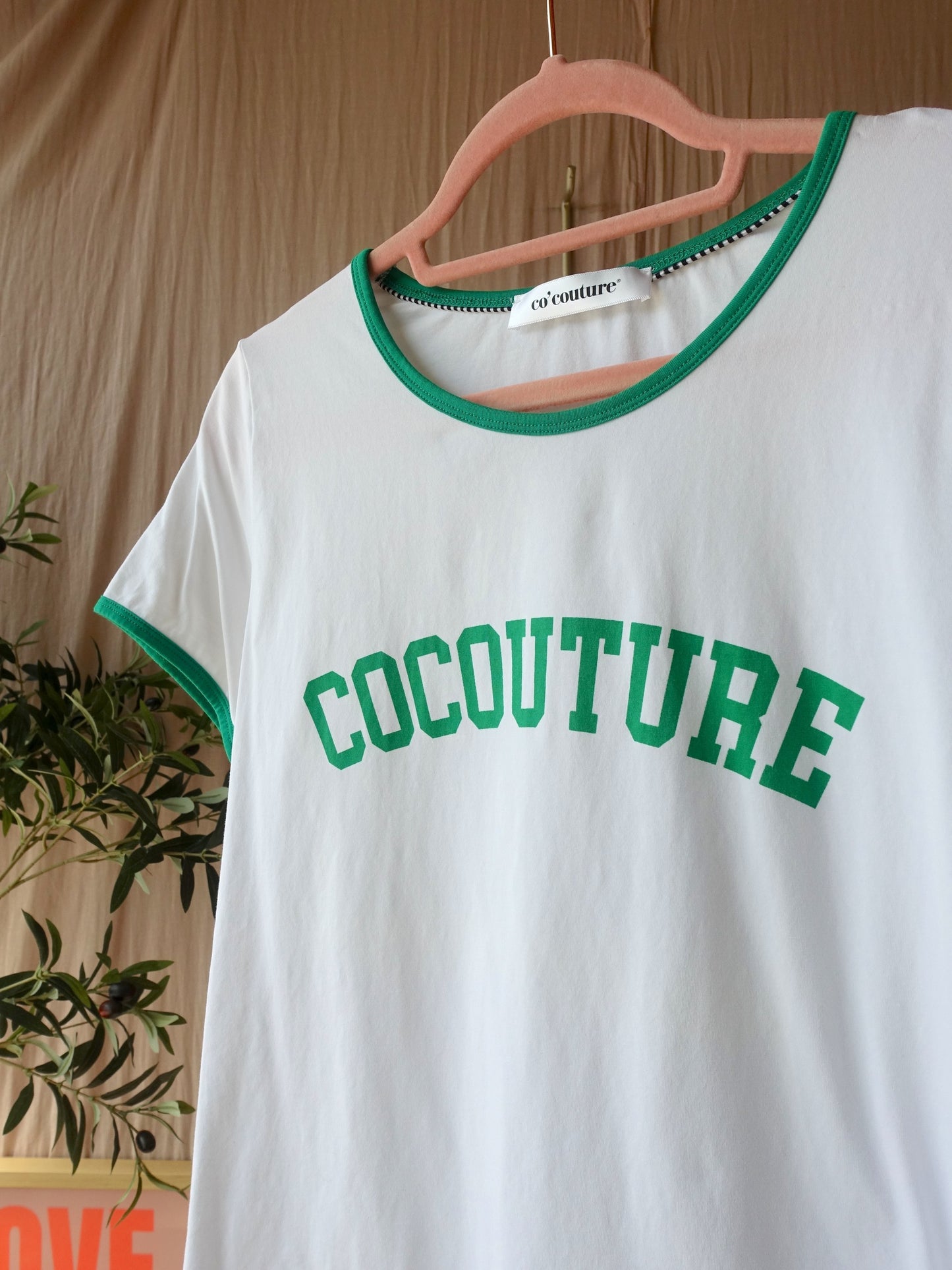 Co'Couture retro look flashy tee wit