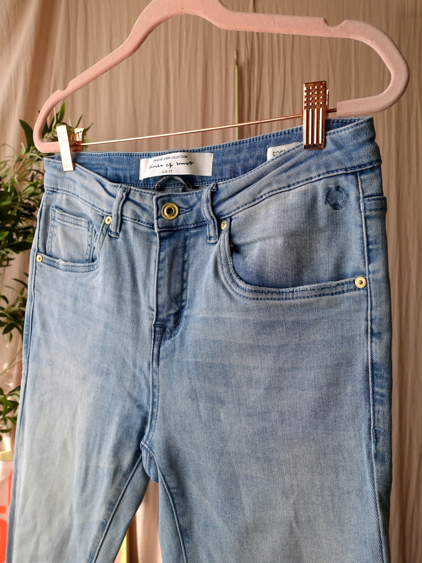 Circle Of Trust cooper skinny boyfriend jeans blue iris