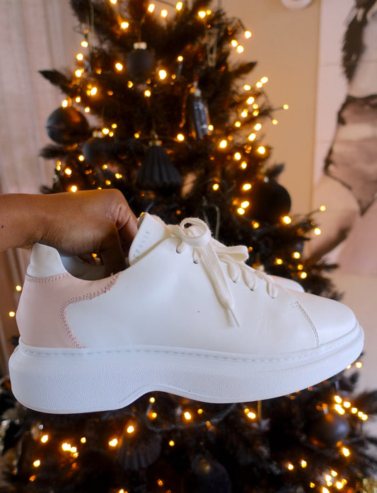 Copenhagen Studios chunky sneakers CPH812 wit / roze