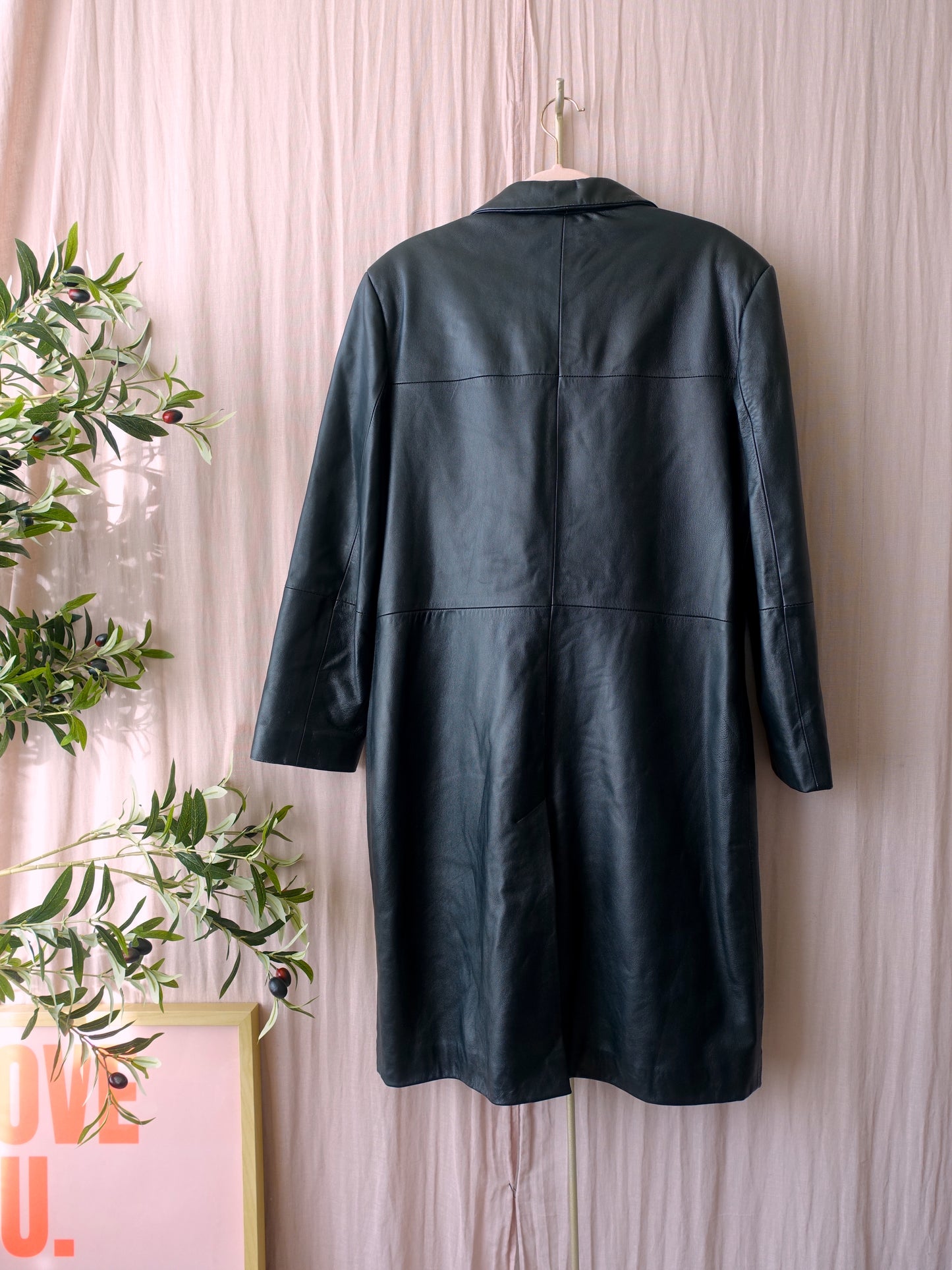 DNA Amsterdam the vintage leather trench coat