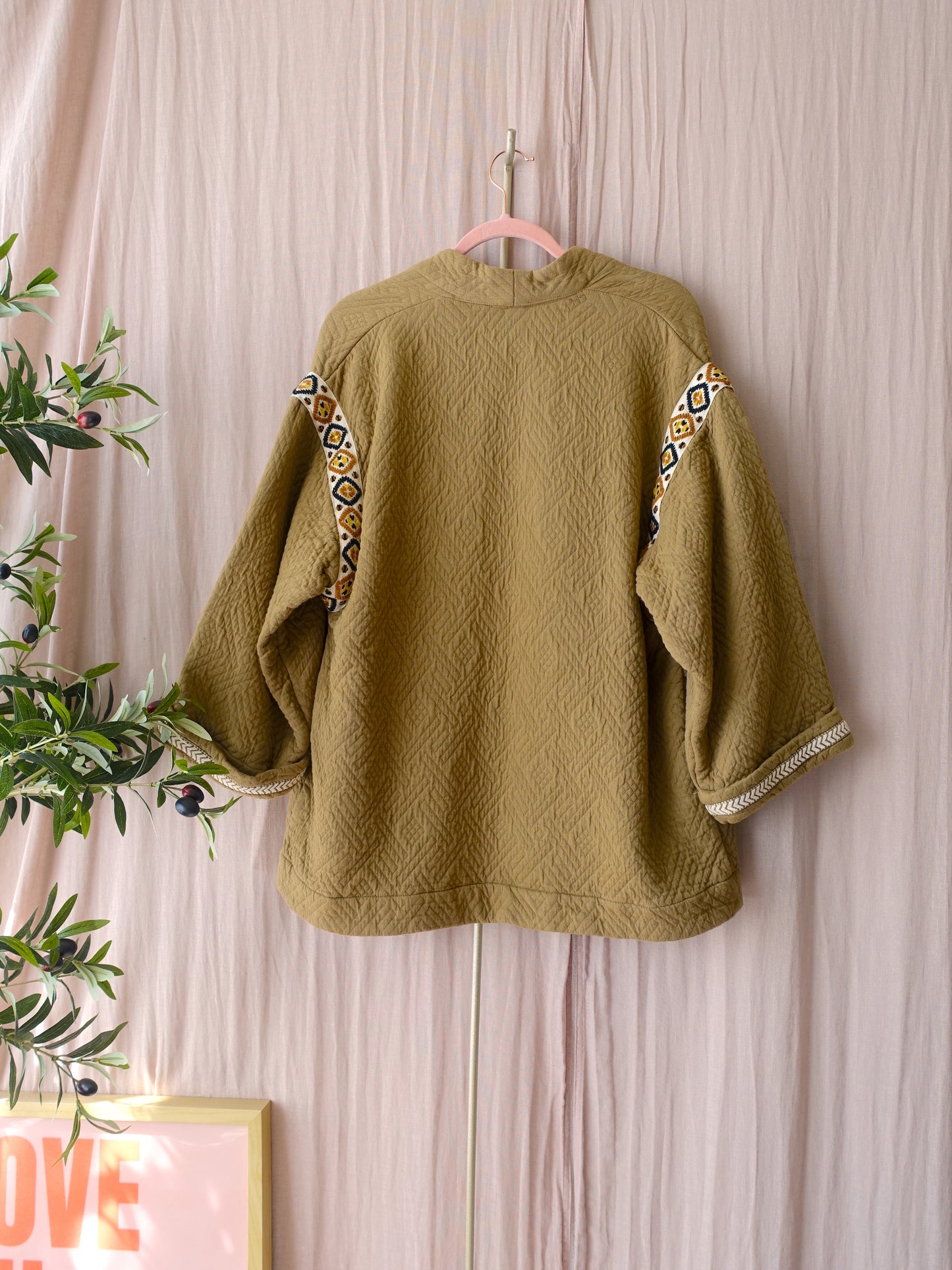 Shoeby kimono style jacket camel
