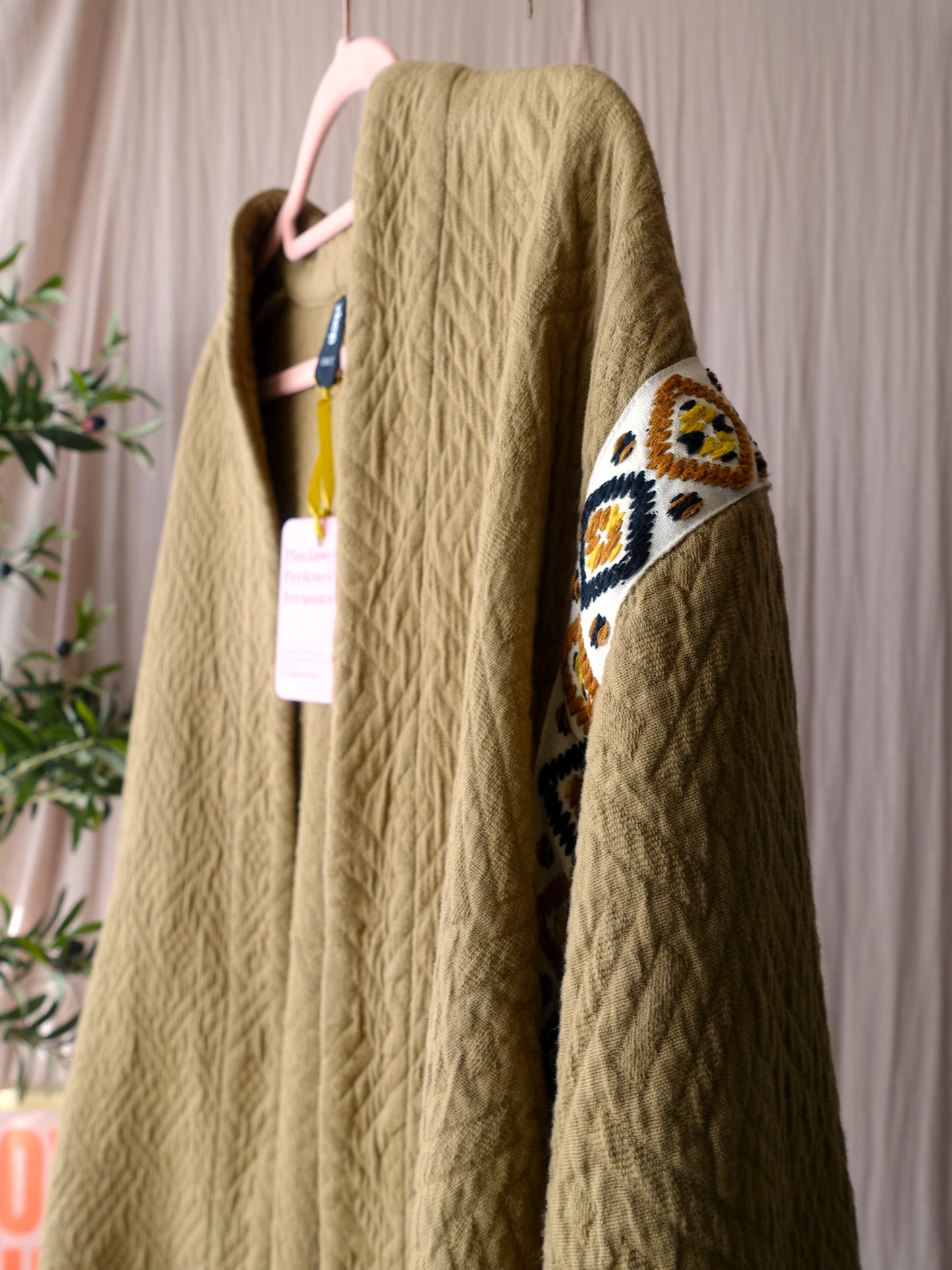 Shoeby kimono style jacket camel