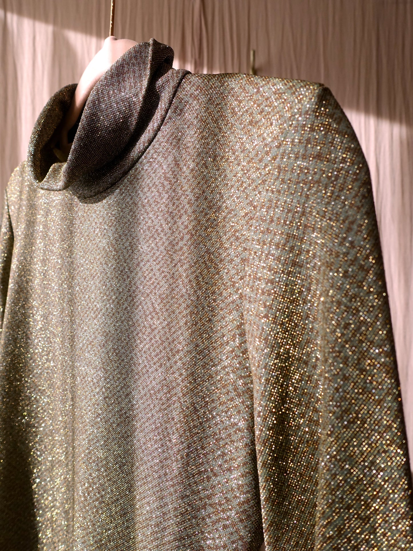 Dante6 printed lurex top