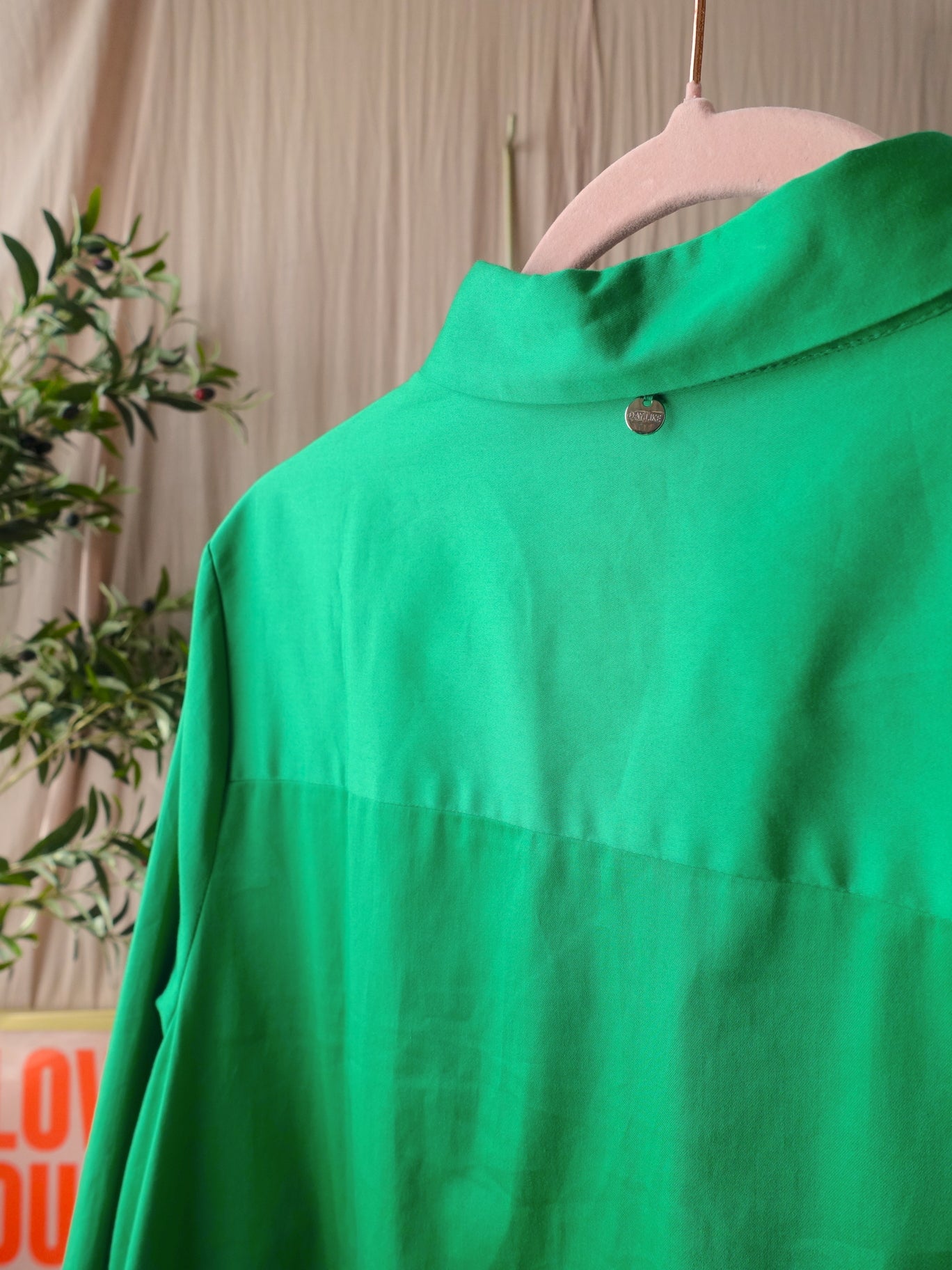 Day Like cotton stretch blousejurk jelly bean