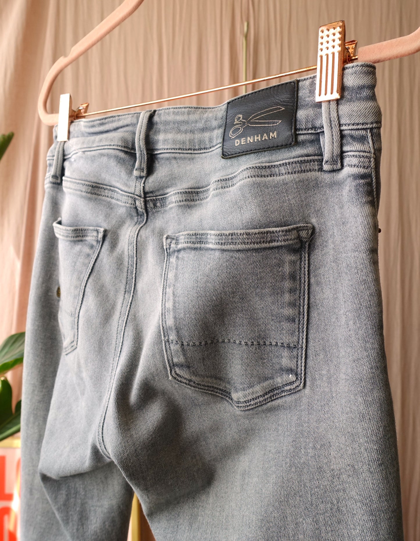 Denham monroe girlfriend tapered fit