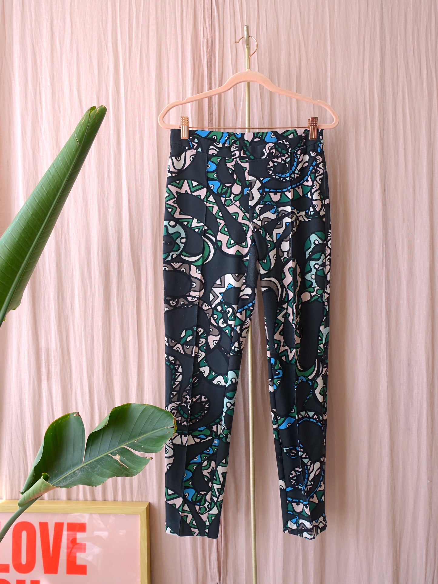 Marc Cain travel quality print pants