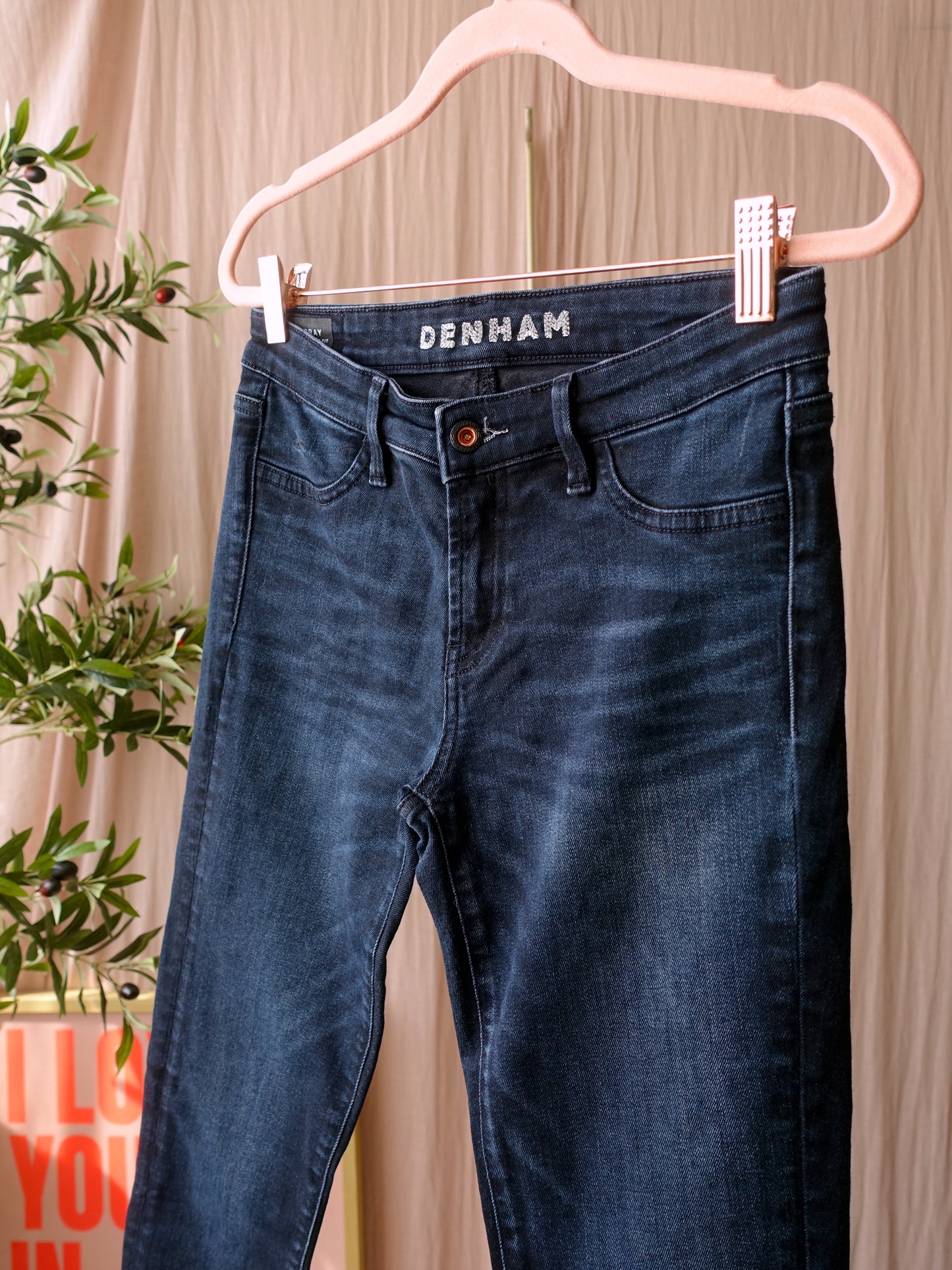 Denham Spray super tight fit pure indigo