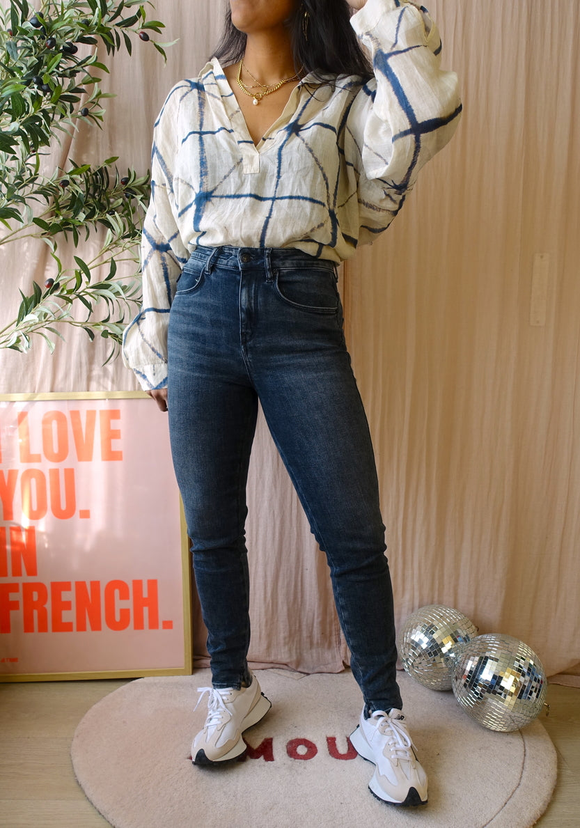 Drykorn stretch skinny jeans need midnight indigo