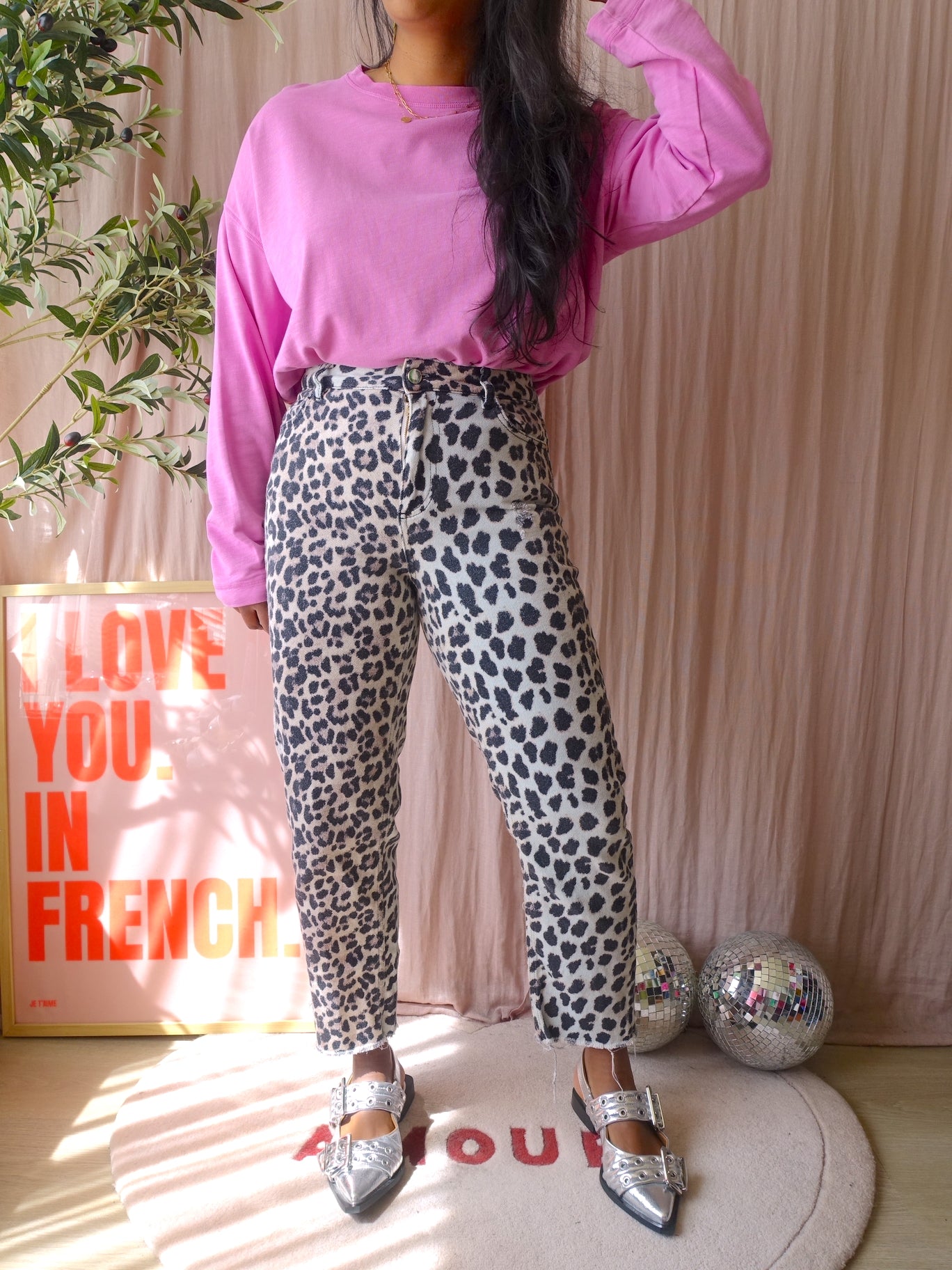 Drykorn oversized icana sweater cotton candy