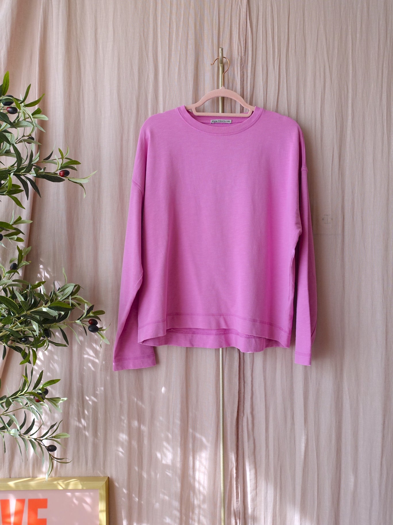Drykorn oversized icana sweater cotton candy