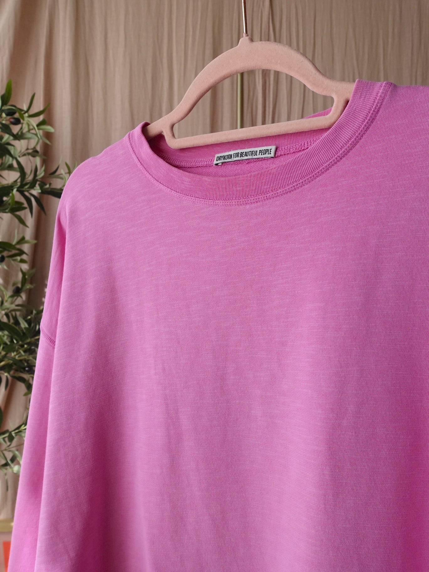 Drykorn oversized icana sweater cotton candy