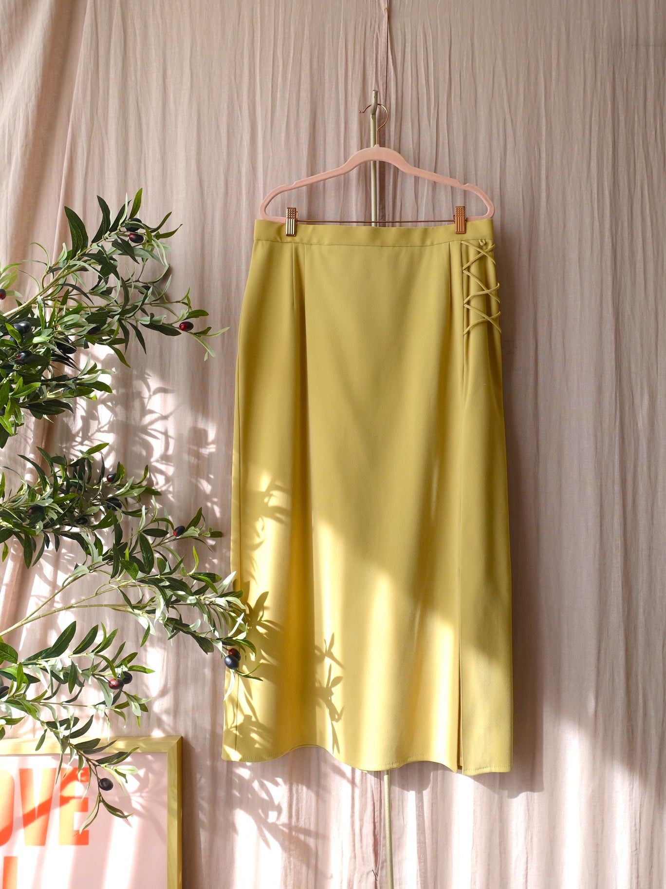 Exclusieve Edgar Vos co-ord set (blazer + rok) cream brulee